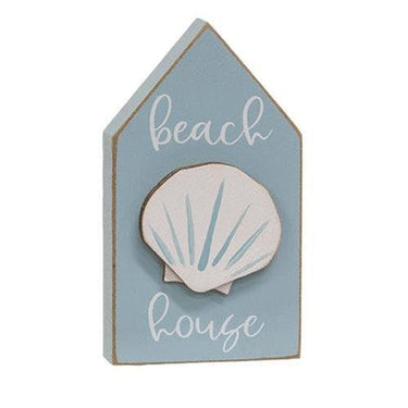 Beach House Sand Dollar Block Sitter - The Fox Decor